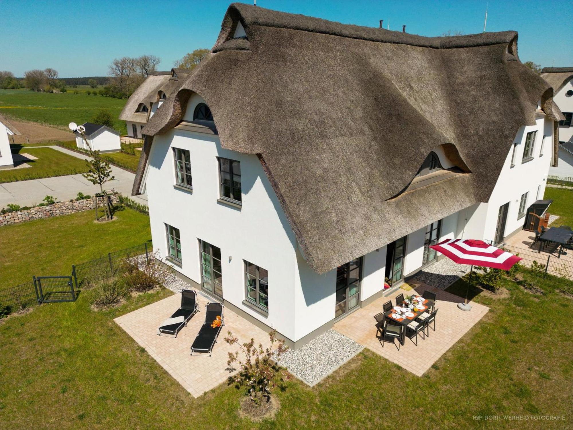 Inseldomizil Stolpe - Urlaub Unter Reet Auf Usedom Villa Stolpe auf Usedom ภายนอก รูปภาพ